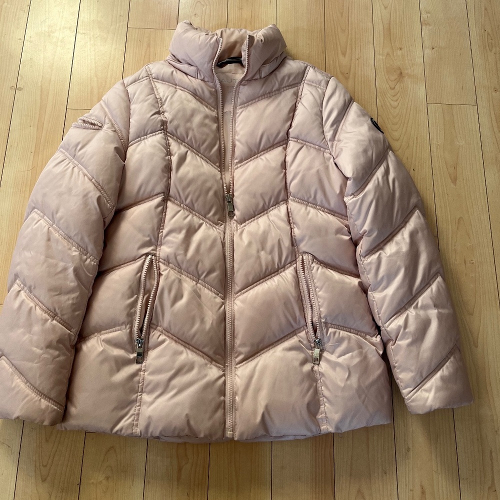 Nautical puffer jacket